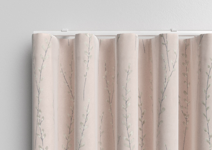 Willow Field, Pastel Pink - Made to Measure Curtains - Image 13